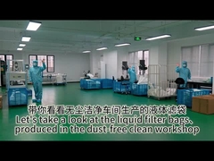 환경 친화적 인 특징을 가진 고압 저항 액체 필터 봉지